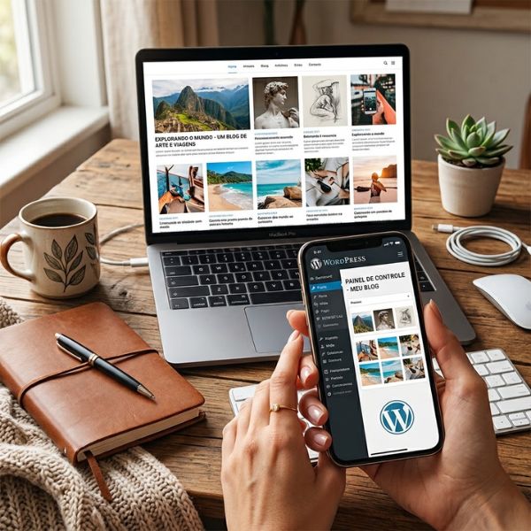Desenvolvimento de Site com Painel de Controle