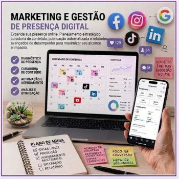 Gerenciamento de Redes Sociais - PLANO 4